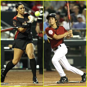 Jordin Sparks & Jake T. Austin: All Star Celebrity Baseball Game!