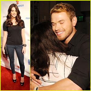 Ashley Greene & Kellan Lutz Party With The Fans!