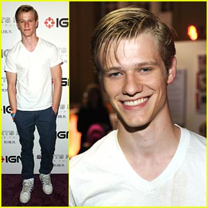 Lucas Till Parties with IGN at Comic-Con 2011