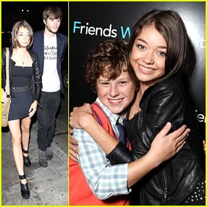 Sarah Hyland: 'Friends With Benefits' Screening with Nolan Gould