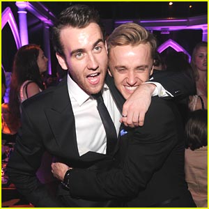 Tom Felton: 'Harry Potter' After Party with Matthew Lewis!