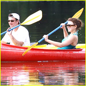 Aimee Teegarden: Kayaking Cutie