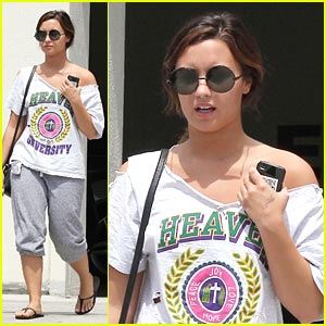 Demi Lovato's 'Heaven'ly Workout