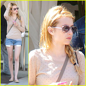 Emma Roberts: Beverly Hills Beauty!