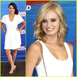 Sara Paxton & Alyssa Diaz are 'Swimming with the Sharks'