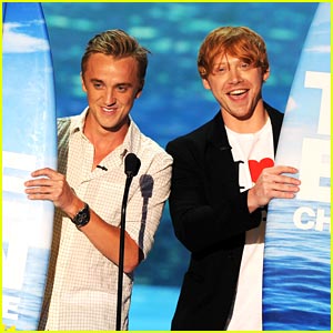 Tom Felton & Rupert Grint: Teen Choice Award Winners!
