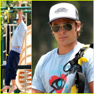 Zac Efron: 'Paperboy' at the Playground