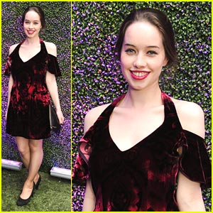 Anna Popplewell: Fashion's Night Out with Armani!