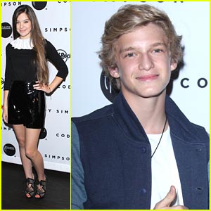 Hailee Steinfeld: Cody Simpson Release Party!