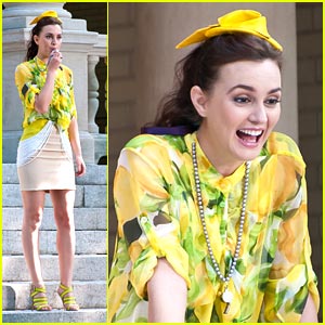 Leighton Meester: Bridal Boot Camp in Brooklyn!