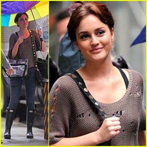 Leighton Meester: Princess Dream Moment Fulfilled!