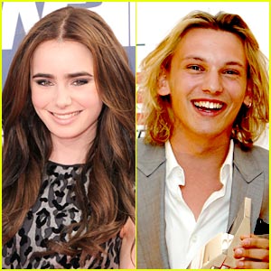 Lily Collins: 'Jamie Campbell Bower is Jace'