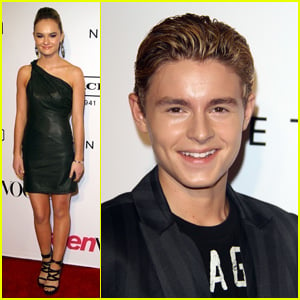 Madeline Carroll & Callan McAuliffe: Teen Vogue Young Hollywood Party
