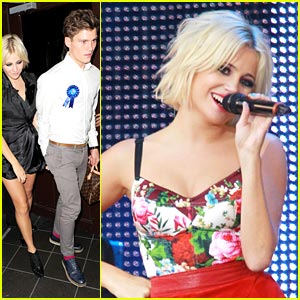 Pixie Lott Celebrates 'All About Tonight' Number 1!