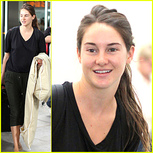 Shailene Woodley Touches Down in Toronto