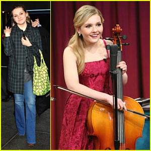 Abigail Breslin: Cello Player on 'Late Night with Jimmy Fallon'!