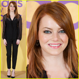 Emma Stone: 'The Help' Photocall in Spain