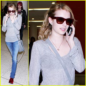 Emma Roberts: 'TSA Takes My Makeup'
