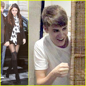 Selena Gomez & Justin Bieber: Parisian Pair
