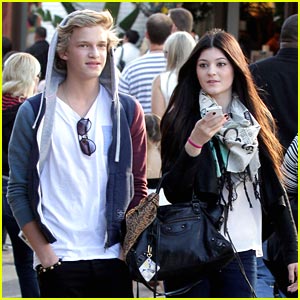 Cody Simpson & Kylie Jenner Meet Up at the Grove