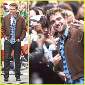 Robert Pattinson: The Today Show Stop!