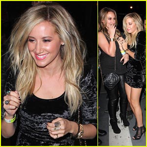 Ashley Tisdale: Night Out with Haylie Duff!