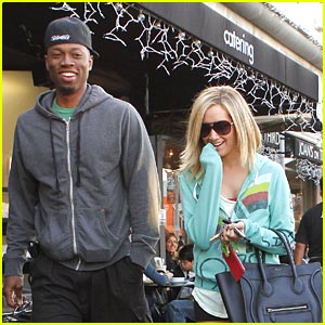 Ashley Tisdale: Lunch with Robbie Jones!