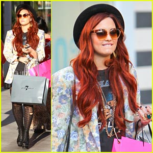 Demi Lovato: Century City Shopper