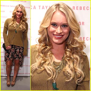Leven Rambin: Rebecca Taylor Store Opening