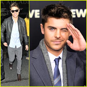 Zac Efron: 'New Year's Eve' in NYC!
