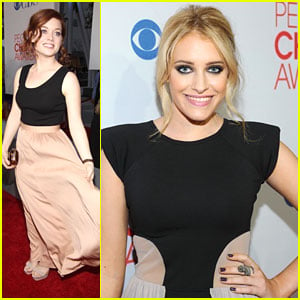 Carly Chaikin: People's Choice Awards with Jane Levy