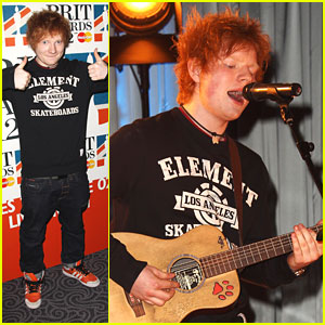 Ed Sheeran Scores Four BRIT Award Nominations