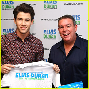 Nick Jonas Drops by The Elvis Duran Morning Show