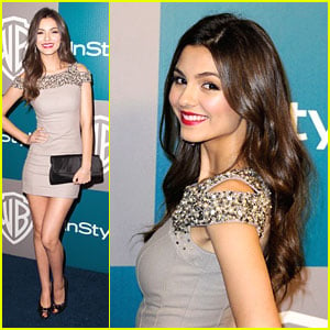 Victoria Justice: InStyle Golden Globes After Party!