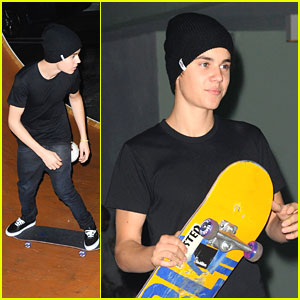 Justin Bieber: Skateboarding in Miami