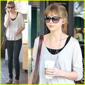 Taylor Swift: Surprised at Starbucks