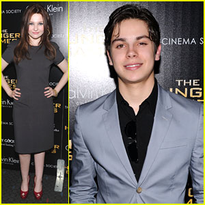 Abigail Breslin & Jake T. Austin: 'The Hunger Games' Screening