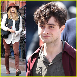 Elizabeth Olsen: 'Kill Your Darlings' Set with Daniel Radcliffe
