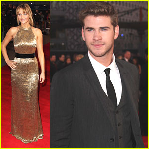 Jennifer Lawrence & Liam Hemsworth: 'The Hunger Games' London Premiere!