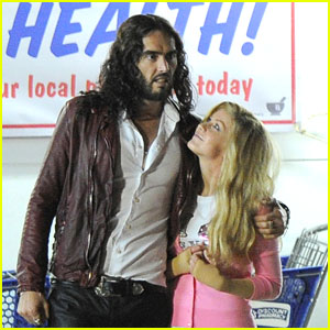 Julianne Hough: Filming in New Orleans with Russell Brand