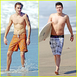 Kendall Schmidt: Surfing with Logan Henderson!