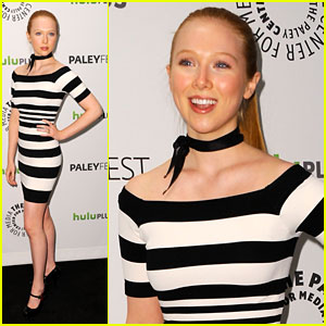 Molly Quinn Chats Alexis at PaleyFest 2012