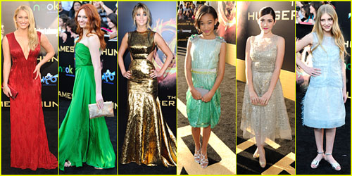 'The Hunger Games' Premiere -- Best Dressed Poll!