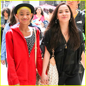 Willow Smith & Stella Hudgens: Girls at the Grove