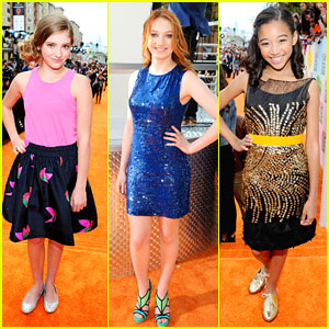 Amandla, Jackie & Willow: Kids Choice Awards 2012!