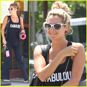 Ashley Tisdale is 'Fabulous'ly Fit