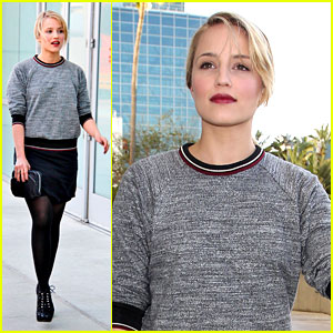 Dianna Agron: Lakers Lady