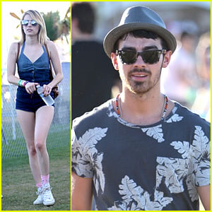 Emma Roberts: Coachella Crowds with Joe Jonas