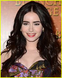 Lily Collins In Running For Best Dressed List!