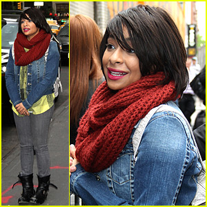Raven Symone Signs in NYC